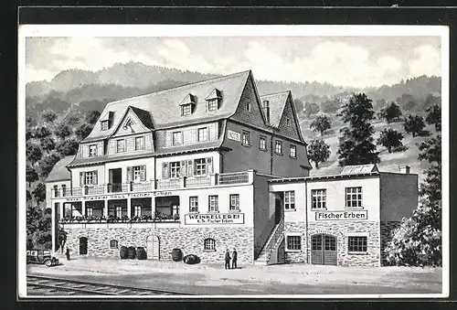 AK Briedel a. d. M., Hotel Pension Briedeler Haus