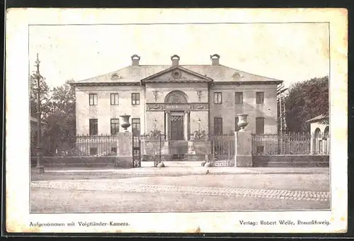 AK Braunschweig, Gasthaus Hotel Hollandsches Haus, Siegesplatz 4