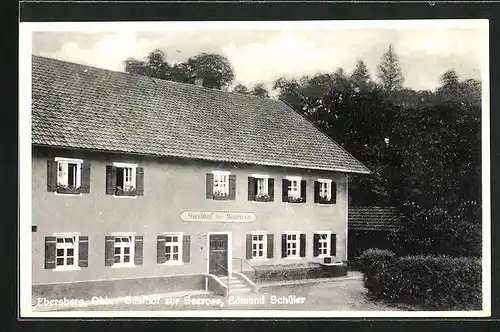 AK Ebersberg /Obb., Gasthaus zur Seerose