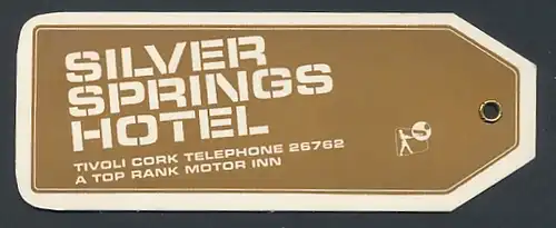 Kofferaufkleber Cork-Tivoli, Silver Springs Hotel