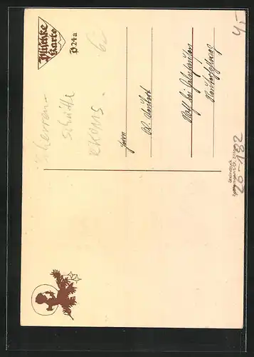 Künstler-AK Georg Plischke: Mutter mit ihren Kindern