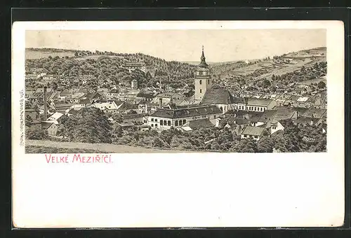 Lithographie Velke Mezirici, Celkový pohled