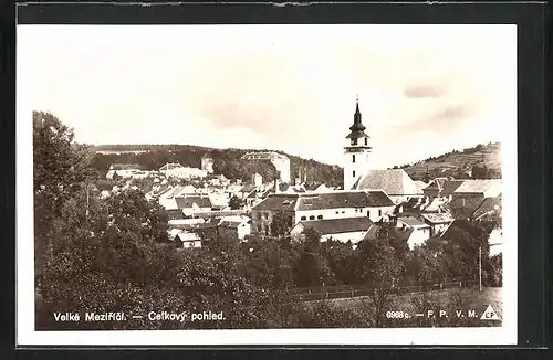 AK Velké Mezirici /Gross Meseritsch, Celkovy pohled