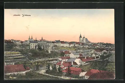 AK Jihlava /Iglau, Blick auf die Stadt