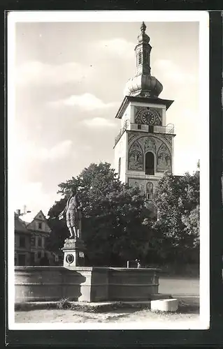 AK Nové Mesto na Morave, Kostel, Denkmal und Kirche