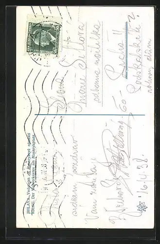 AK Iglau, Wasserkasten am Masarykplatz