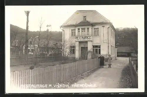 Foto-AK Tremosnice, Restaurace M. Viskove