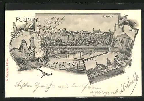 AK Zumberk, Z hradu, Z namesti, Skola