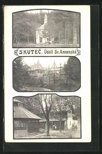 AK Skutec, Údoli Sv. Annenské, Restaurace, Villa