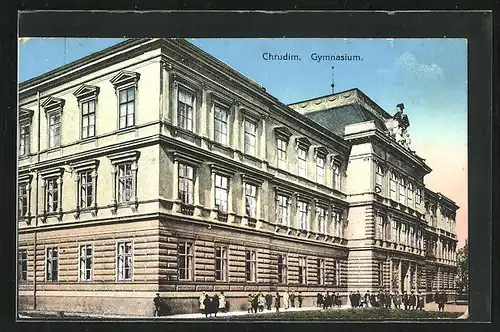 AK Schumberg / Chrudim, Gymnasium mit Kindern