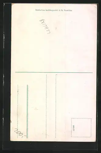 AK Leitomischl / Litomysl, Partie z mestskych valu