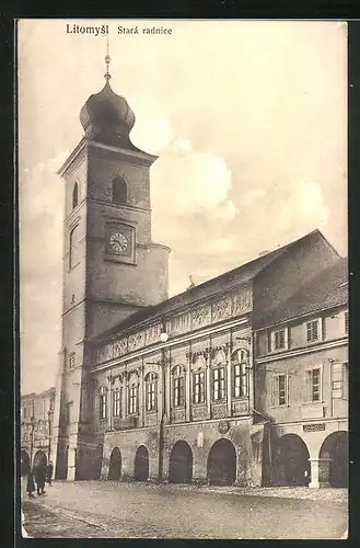 AK Leitomischl / Litomysl, Stara radnice