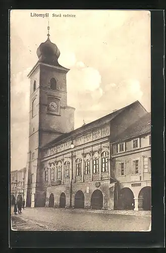 AK Leitomischl / Litomysl, Stara radnice