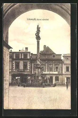 AK Leitomischl / Litomysl, Horni namesti