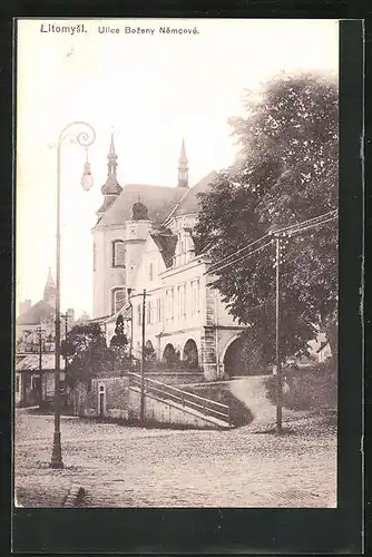 AK Leitomischl / Litomysl, Ulice Bozeny nemcove