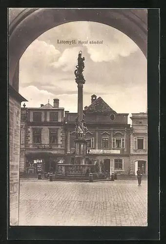 AK Leitomischl / Litomysl, Horni namesti