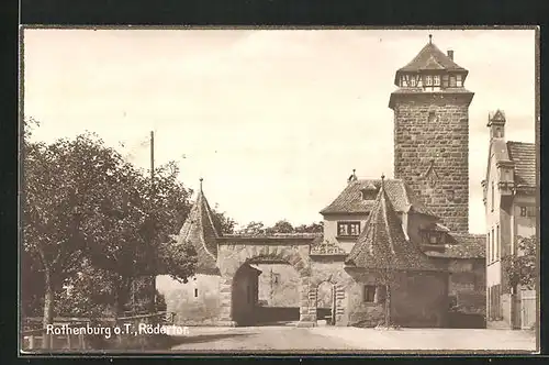 AK Rothenburg o. T., Rödertor
