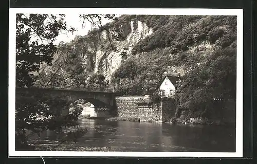 AK Bad Kreuznach, Salinenbrücke