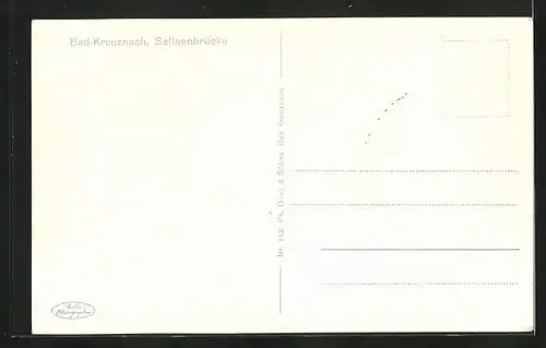AK Bad Kreuznach, Salinenbrücke