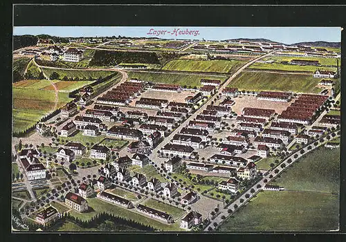 Künstler-AK Stetten a. k. M., Lager Heuberg