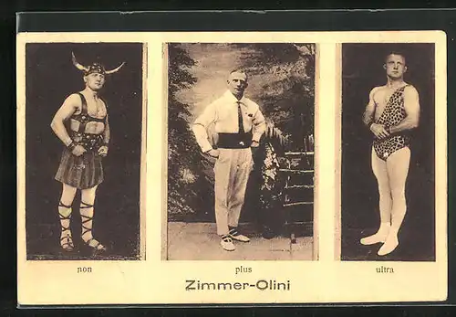 AK Zimmer-Olini, Non plus ultra, Varietékünstler