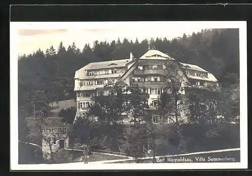 AK Bad Rippoldsau, Hotel-Villa Sommerberg