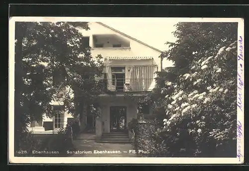 AK Ebenhausen, Sanatorium Ebenhausen