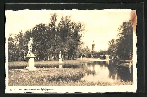 AK Schwerin, Kreuzkanal im Schlossgarten
