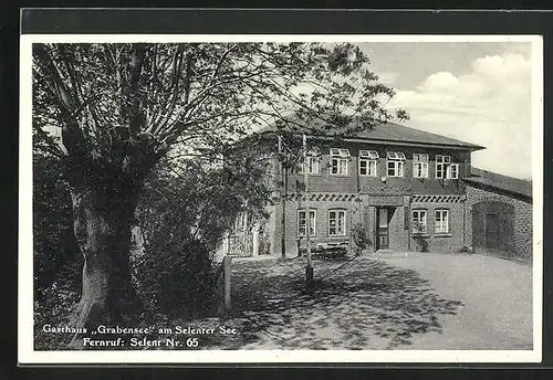 AK Selent, Gasthaus Grabensee am Selenter See