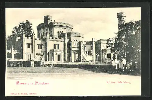 AK Potsdam, Schloss Babelsberg