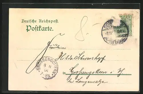 AK Gommern b. Magdeburg, Heilstätte Vogelsang