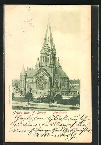 AK Zwickau, Moritzkirche