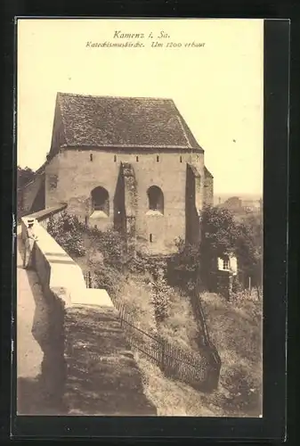 AK Kamenz i. Sa., Ansicht der Katechismus kirche