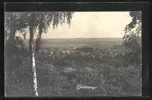 AK Slatinany, Fernblick auf den Ort