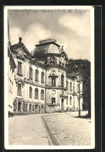 AK Sonneberg / Thüringen, Blick auf das Spielzeugmuseum