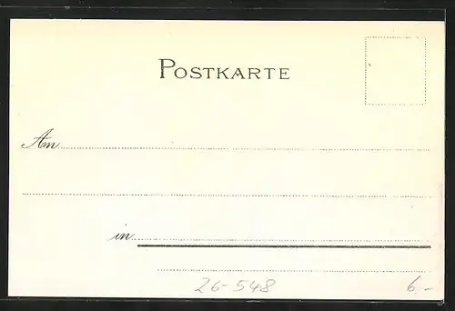 Künstler-AK Ludwig Zorn: Feldberg i. Schw., Seebruck mit Bismarckdenkmal