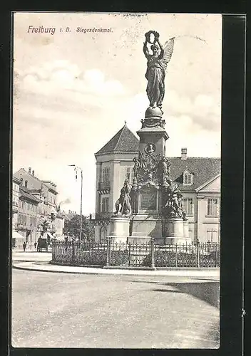 AK Freiburg i. B., Siegesdenkmal