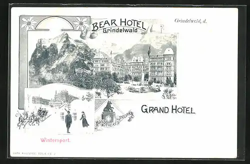 AK Grindelwald, Bear Hotel, Wintersport