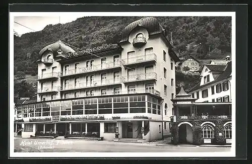 AK Flüelen, Hotel Urnerhof