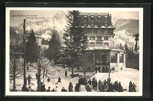 AK Les Avants, La Grande piste, Hotel des Avants