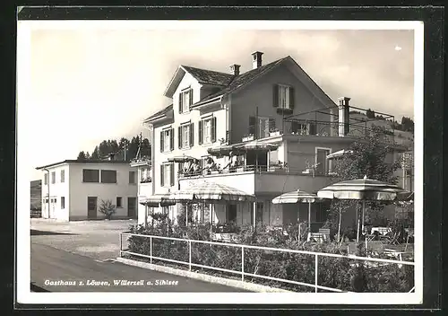 AK Willerzell a. Sihlsee, Gasthaus zum Löwen