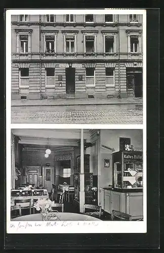 AK Karlsruhe, Gasthaus Feldschlösschen, Karlstrasse 71