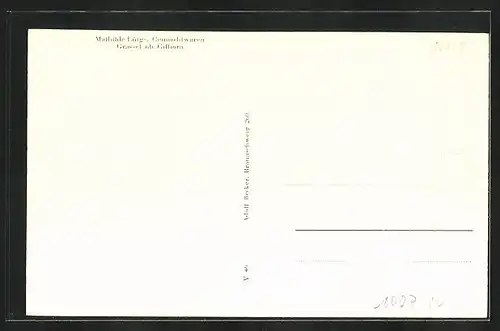 AK Grassel pb. Gifhorn, Geschäftshaus Lütge, Kirche, Kriegerdenkmal