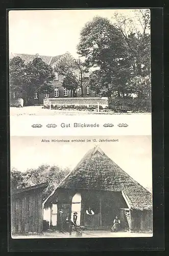 AK Hillerse Krs. Gifhorn, Gut von Adolf Blickwede