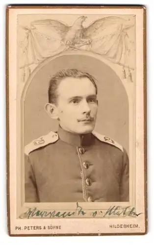 Fotografie Ph. Peters & Söhne, Hildesheim, Soldat des Inf. Rgt. 79