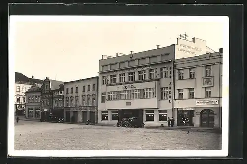 AK Leitomischl / Litomysl, Hotel Hvezda