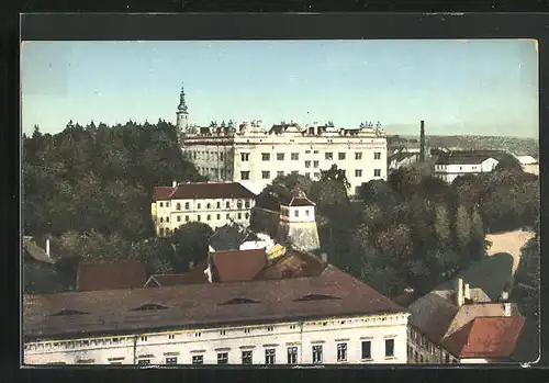 AK Leitomischl / Litomysl, Zámek, Blick zum Schloss