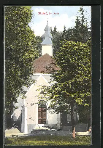 AK Skutec, Sv. Anna, Kirche