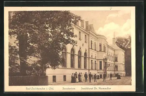 AK Bad Zwischenahn i. Old., Sanatorium und Sanitätsrat Dr. Niemoeller