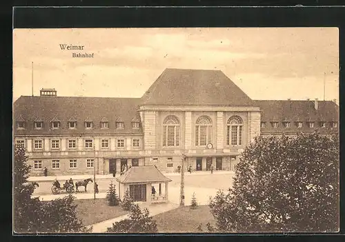 AK Weimar, Bahnhof